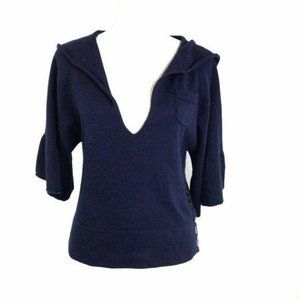 Lutz & Patmos Wool Cashmere 3/4 Sleeve Sweater